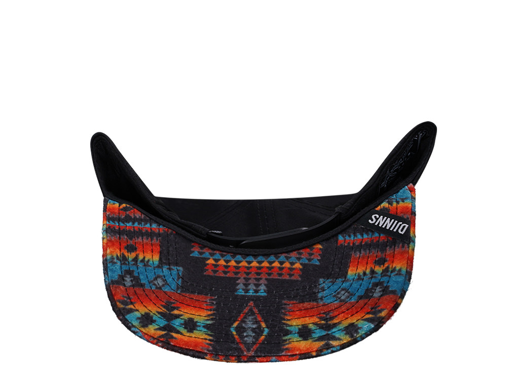 Djinns Aztek Black Snapback Gorra