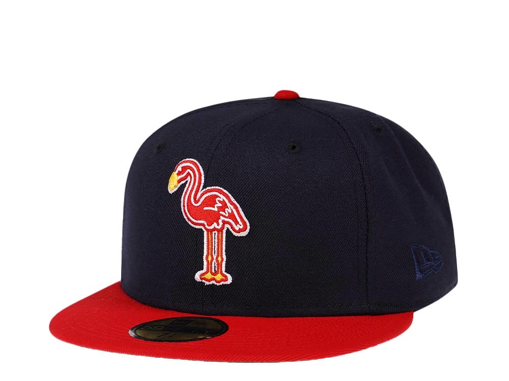 New Era Miami Beach Flamingos Navy Two Tone Edition 59Fifty Fitted Gorra