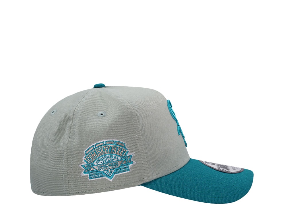 New Era Chicago White Sox Comiskey Park Everest Green Two Tone Edition 9Forty A Frame Snapback Gorra