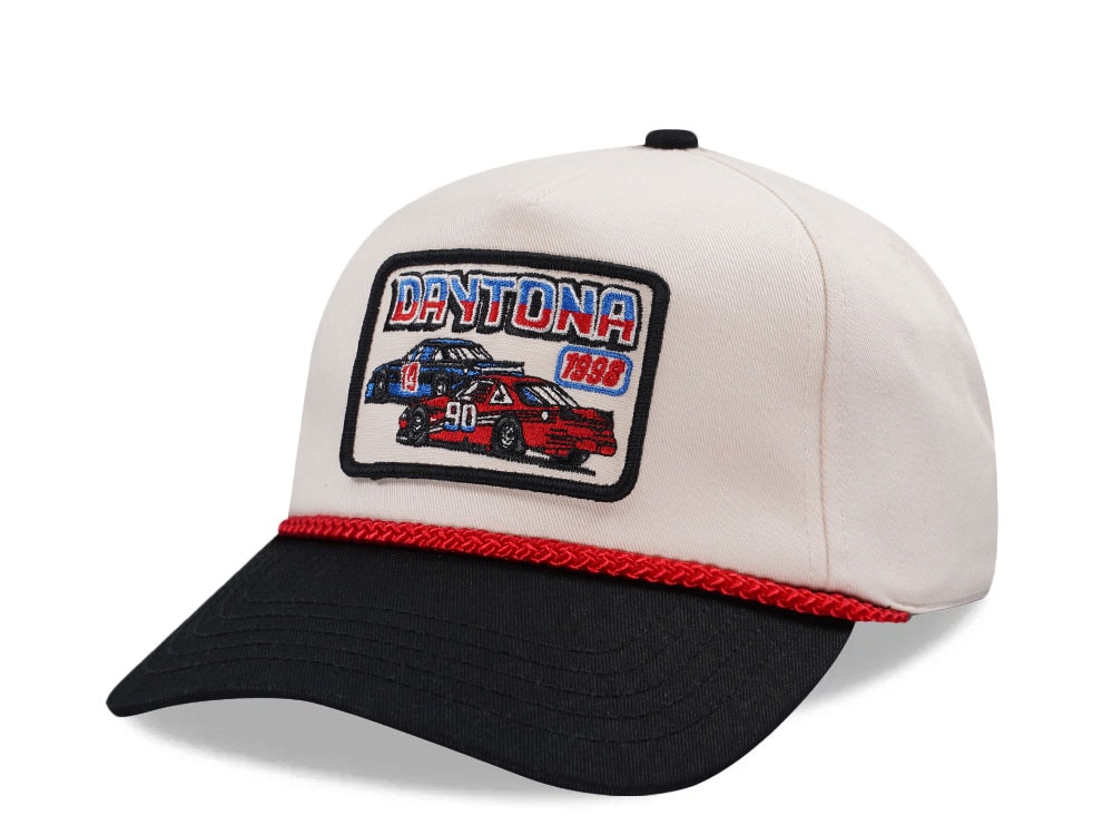 American Needle Daytona Roscoe White Snapback Gorra