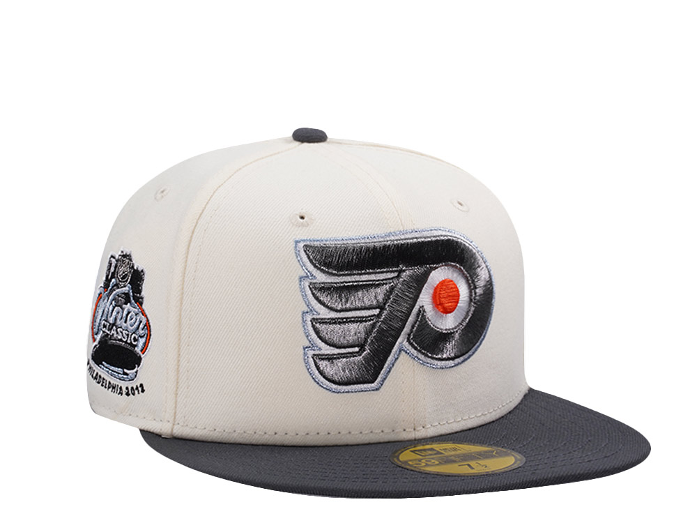 New Era Philadelphia Flyers Winter Classic 2012 Chrome Two Tone Edition 59Fifty Fitted Gorra