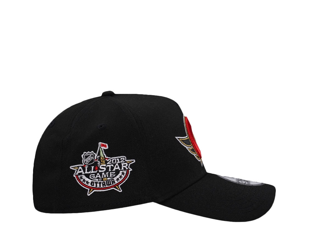 New Era Ottawa Senators All Star Game 2012 Black Edition 9Forty A Frame Snapback Gorra