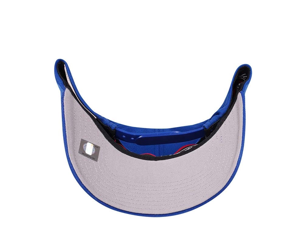 Mitchell & Ness Detroit Pistons Team Ground Red Line Flex Snapback Gorra