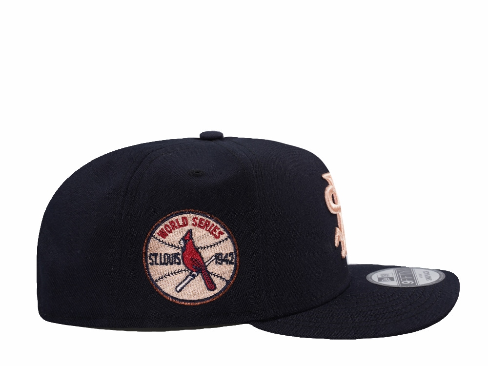 New Era St. Louis Cardinals World Series 1942 Navy Prime Edition 9Fifty A Frame Snapback Gorra