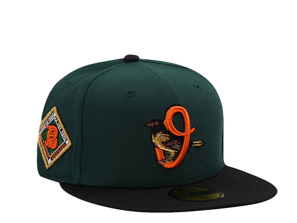 New Era Baltimore Orioles City Connect Dark Green Two Tone Edition 59Fifty Fitted Gorra