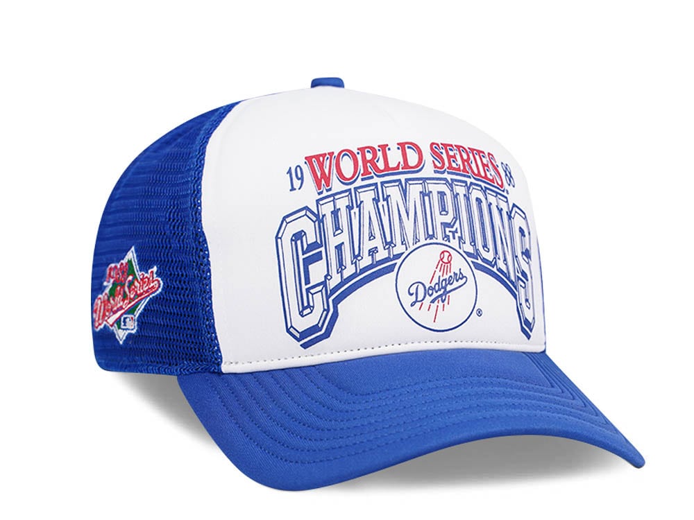 47Brand Los Angeles Dodgers BCPTN World Series Royal Foam Champ Offside Trucker Snapback Gorra
