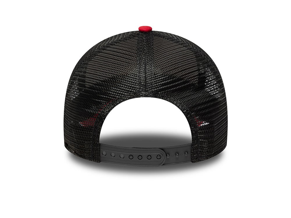 New Era Ducati Motor Logo Seasonal Red 9Forty A Frame Trucker Snapback Gorra