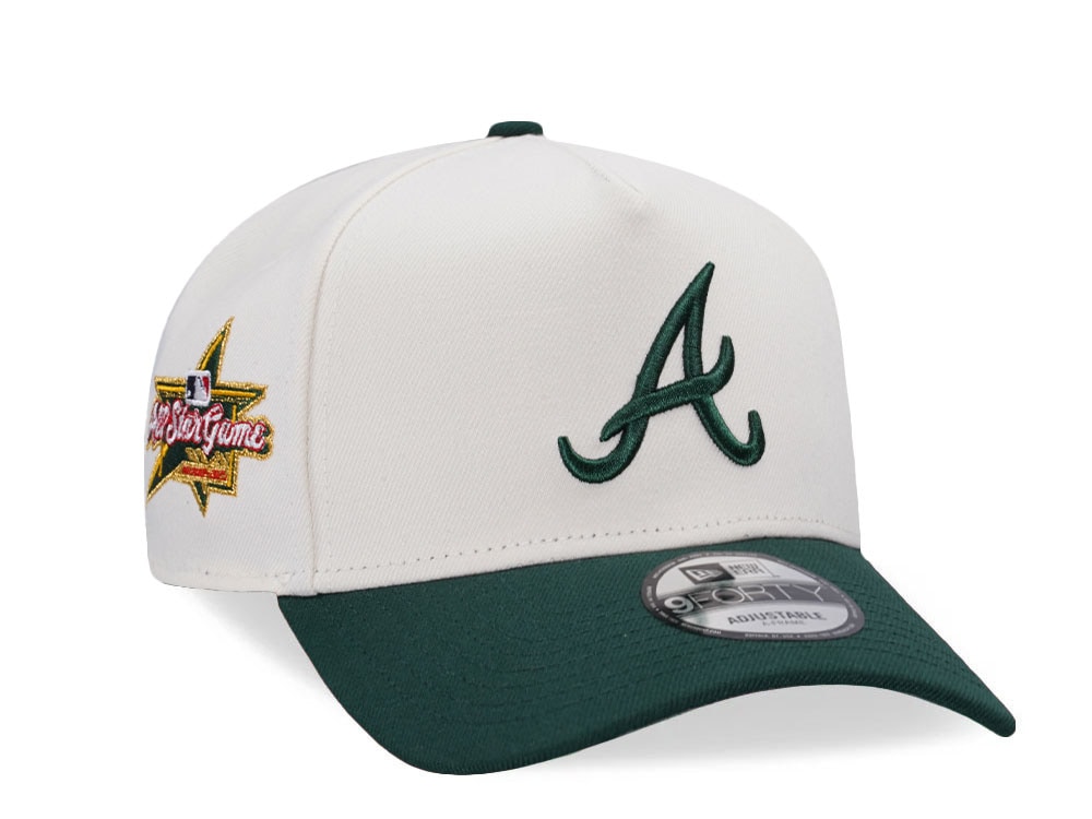 New Era Atlanta Braves All Star Game 2025 Chrome Two Tone Edition 9Forty A Frame Snapback Gorra