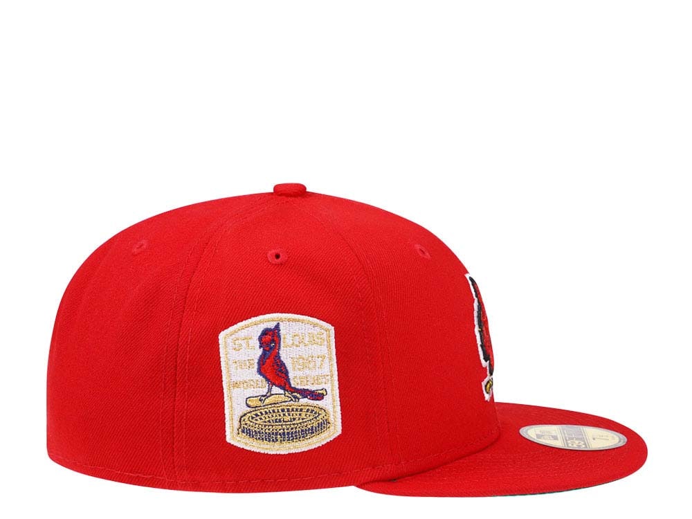 New Era St. Louis Cardinals World Series 1967 Red Throwback Edition 59Fifty Fitted Gorra