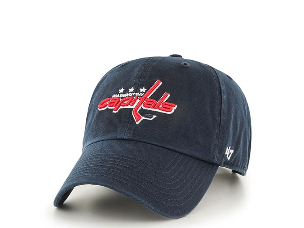 47Brand Washington Capitals Clean Up Strapback Gorra