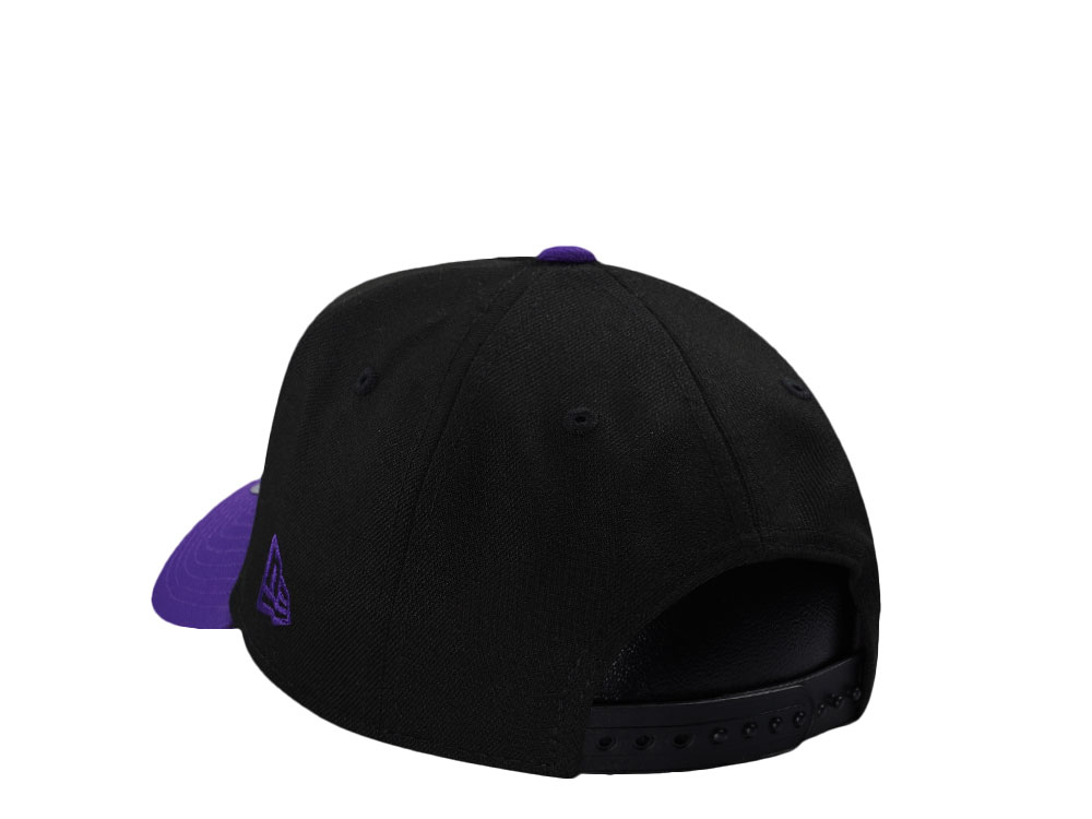 New Era Arizona Diamondbacks World Series 2001 Black Two Tone Edition 9Forty A Frame Snapback Gorra