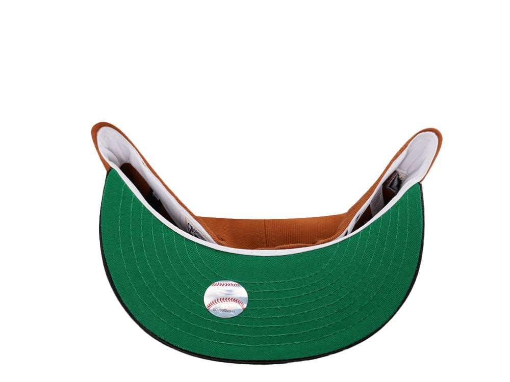 New Era Colorado Rockies 25th Anniversary Earthy Copper Satin Brim Two Tone Edition 59Fifty Fitted Gorra
