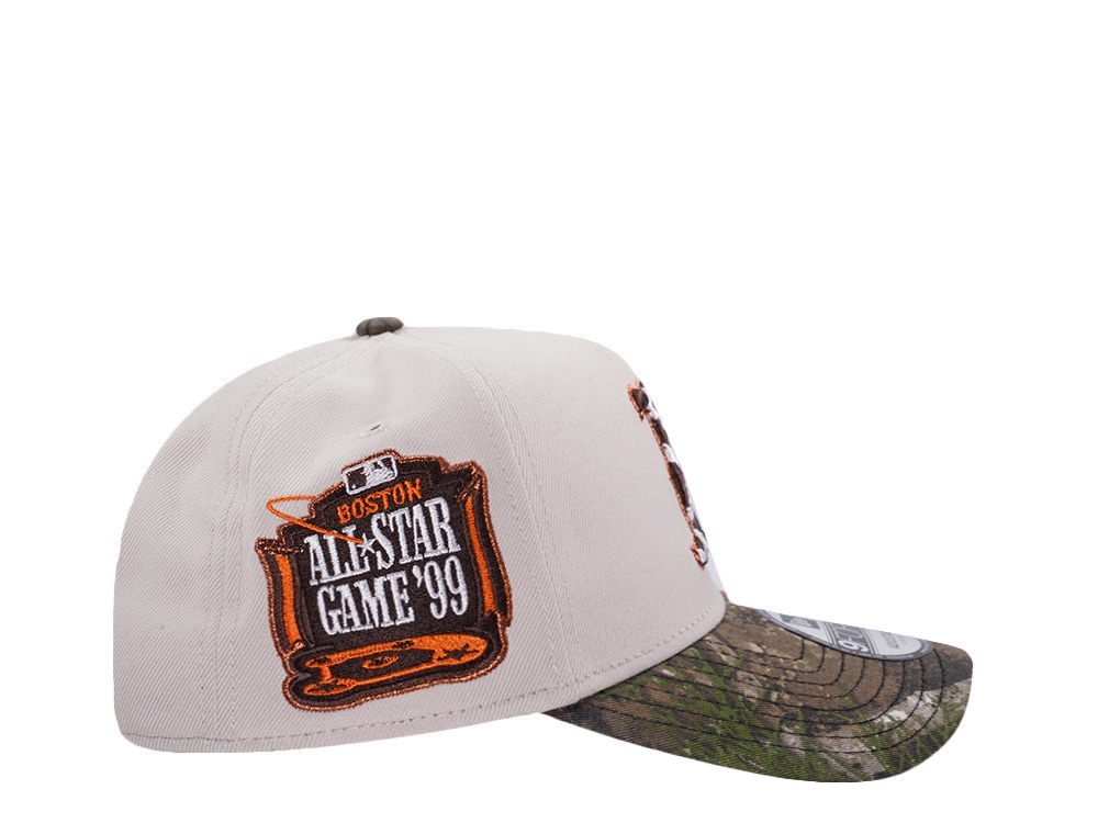New Era Boston Red Sox All Star Game 1999 Stone Realtree APX Two Tone Edition 9Forty A Frame Snapback Gorra