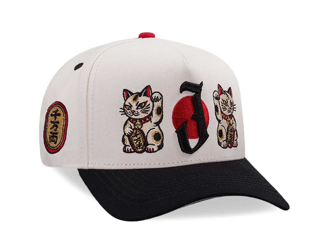 Parallel Union Japan Lucky Cat Chrome Two Tone Edition Snapback Gorra
