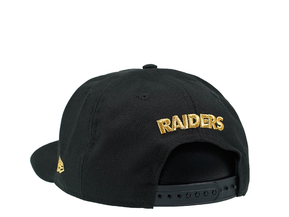 New Era Las Vegas Raiders Black and Gold Edition 9Fifty Snapback Gorra
