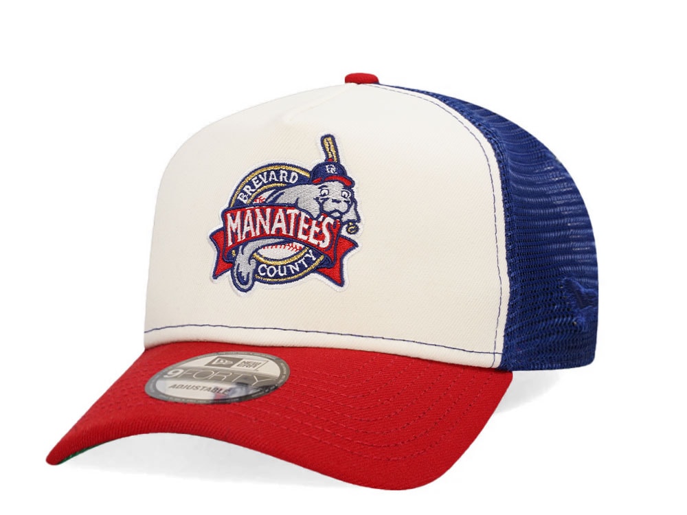 New Era Brevard County Manatees Color Flip Trucker Edition Trucker 9Forty A Frame Snapback Gorra
