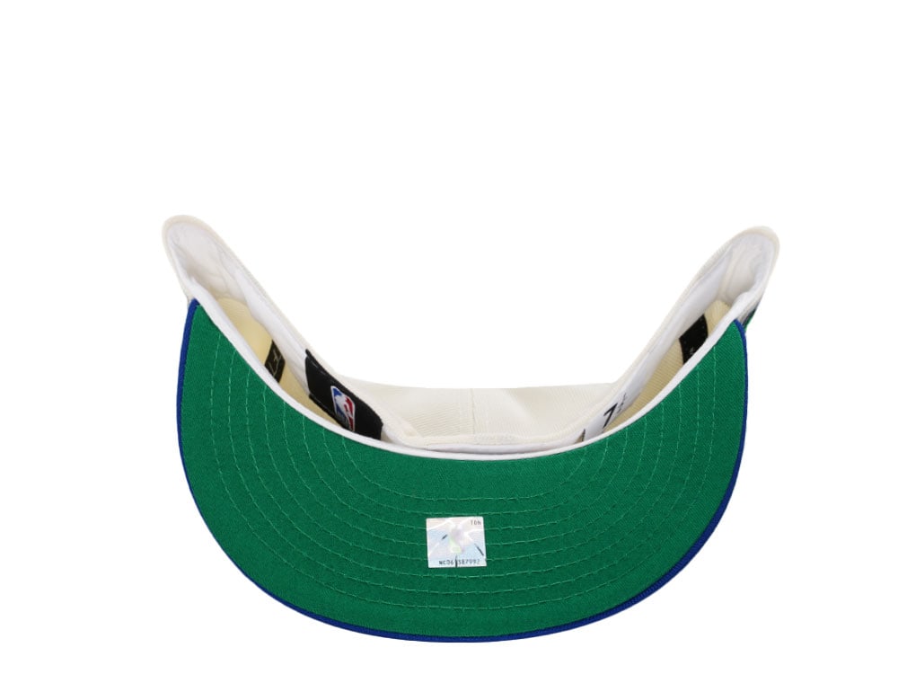 New Era Dallas Mavericks Chrome Metallic Green Two Tone Edition 59Fifty Fitted Gorra