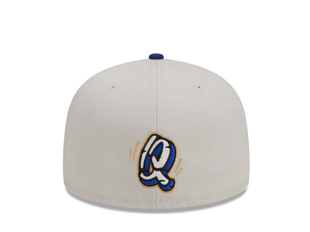 New Era Los Angeles Dodgers Farm Team Stone Throwback Two Tone Edition 59Fifty Fitted Gorra