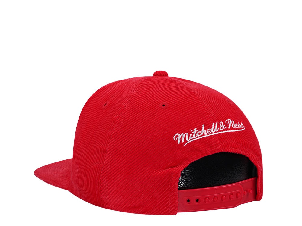 Mitchell & Ness Miami Heat Red Cord Hardwood Classic Snapback Gorra