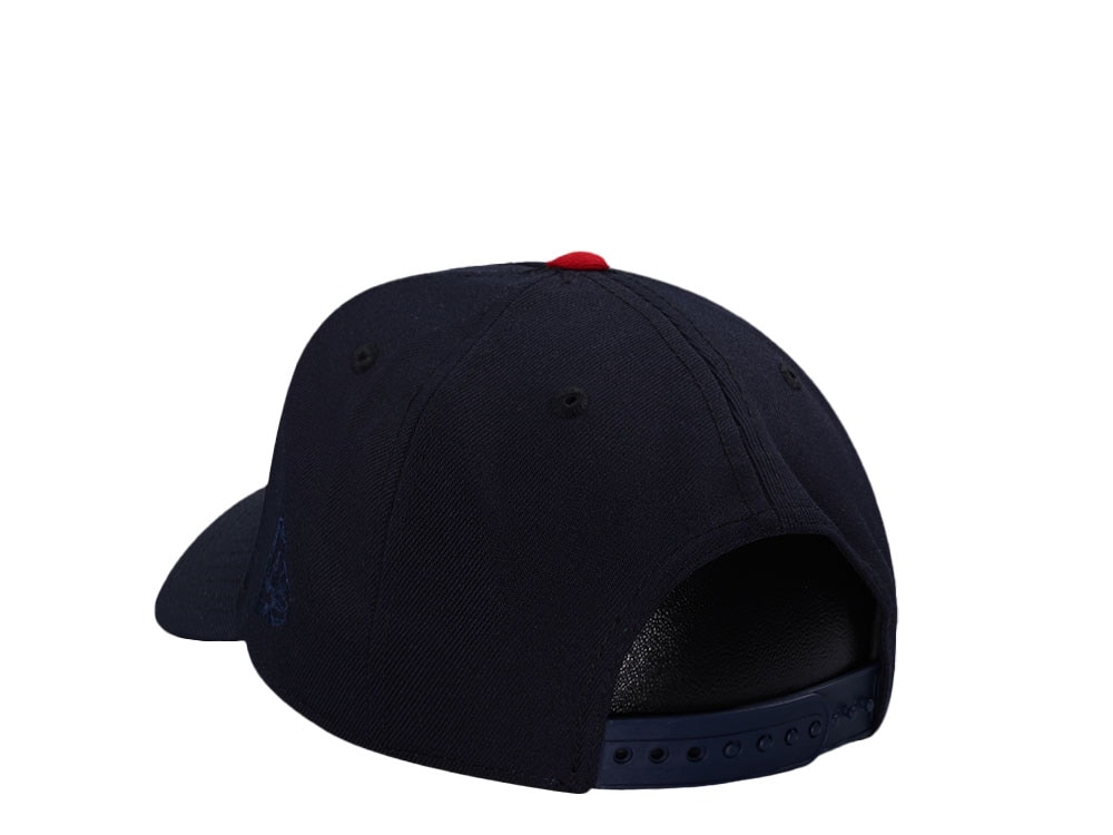 New Era California Angels Navy Throwback Edition 9Forty A Frame Snapback Gorra
