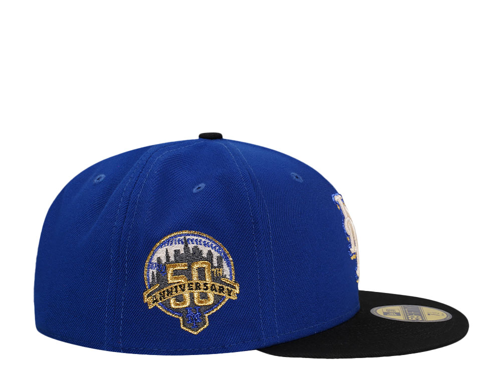 New Era New York Mets 50th Anniversary Metallic Two Tone Edition 59Fifty Fitted Gorra