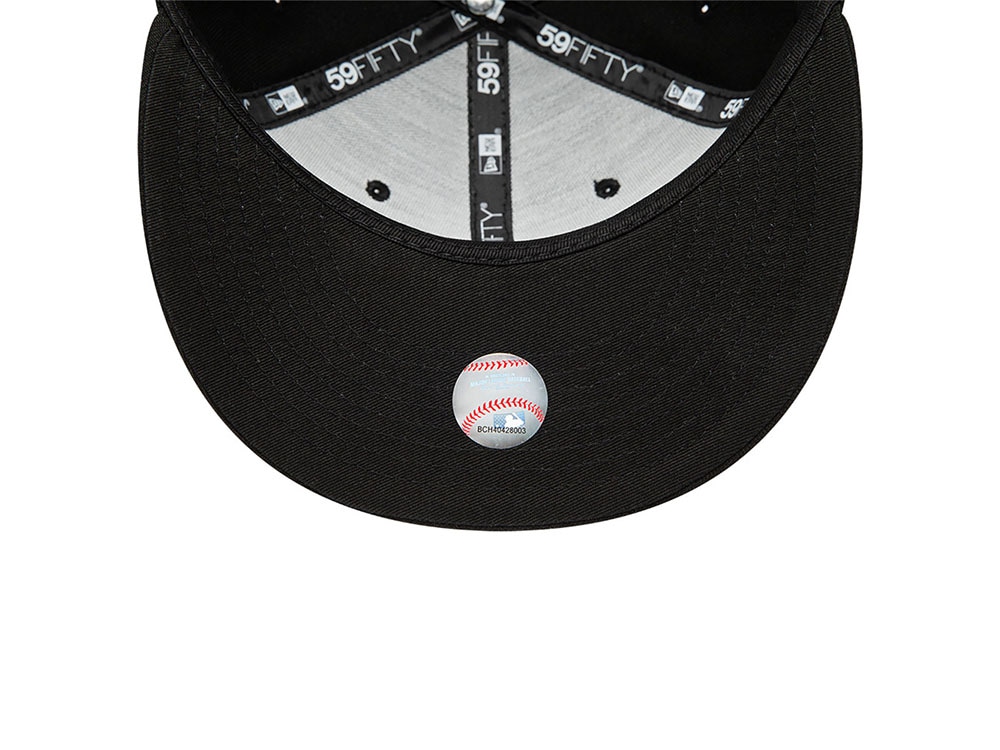 New Era Chicago White Sox Plain Blackout Prime Edition 59Fifty Fitted Gorra