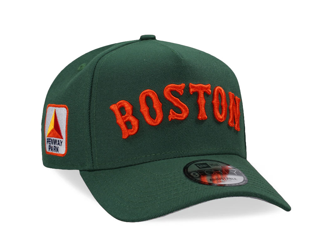New Era Boston Red Sox Fenway Park Green Prime Edition 9Forty A Frame Snapback Gorra