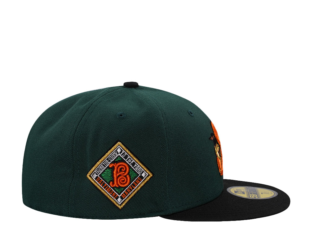 New Era Baltimore Orioles City Connect Dark Green Two Tone Edition 59Fifty Fitted Gorra
