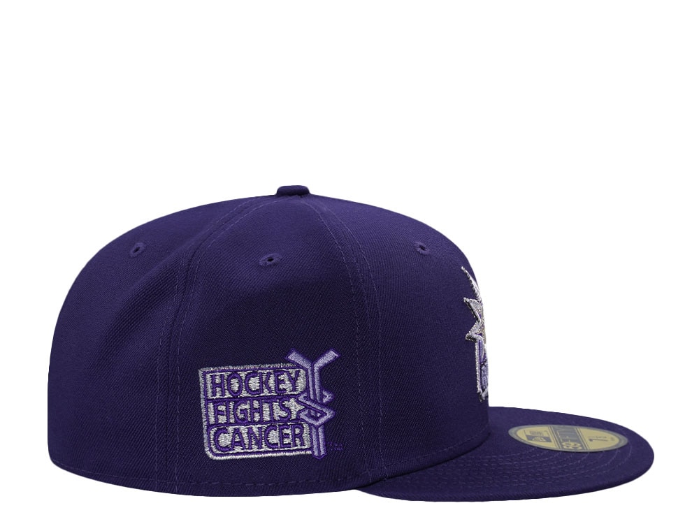 New Era New York Rangers Hockey Fights Cancer Edition 59Fifty Fitted Gorra