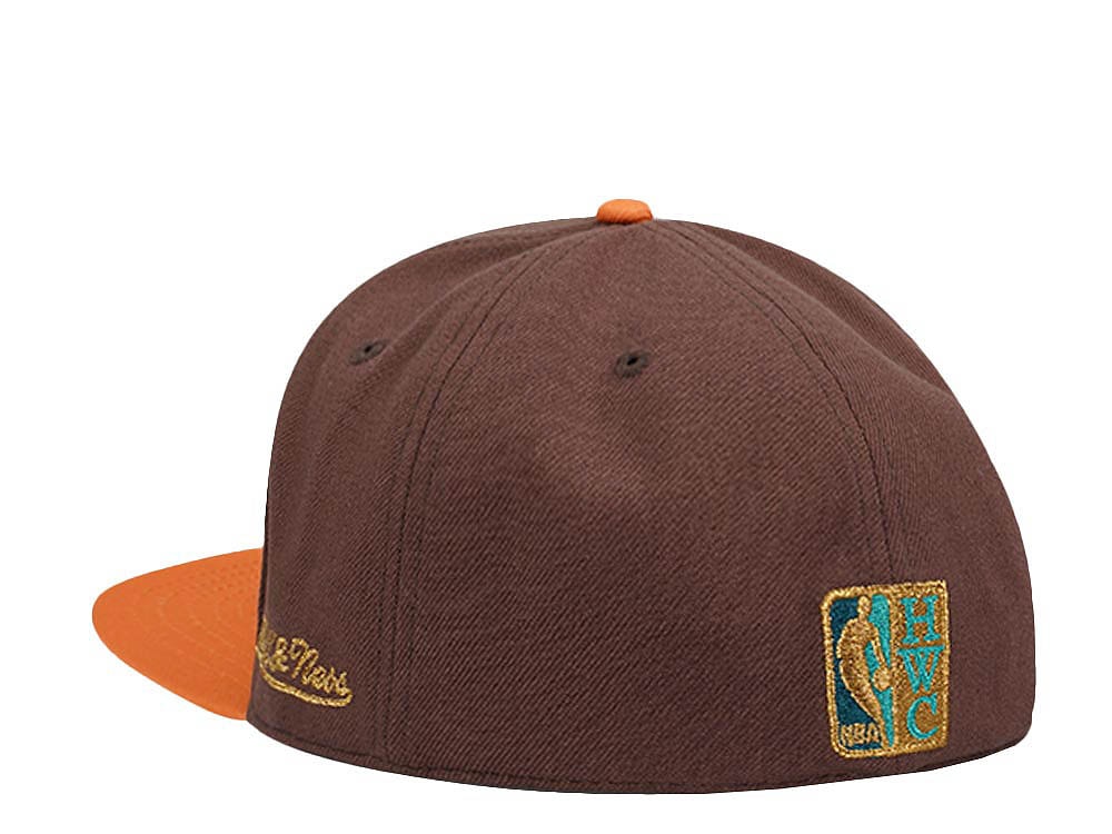 Mitchell & Ness Seattle Supersonics All Star Game Copper Top Hardwood Classic Dynasty Fitted Gorra
