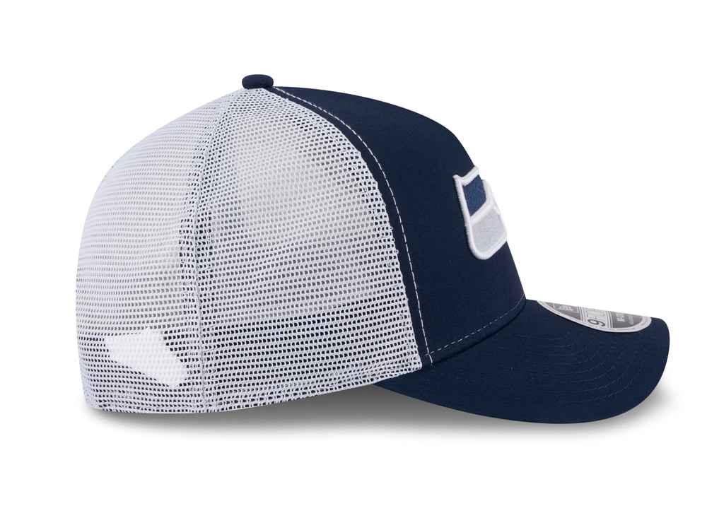 New Era Seattle Seahawks Official Team Color Edition 9Forty M Crown A Frame Trucker Snapback Gorra