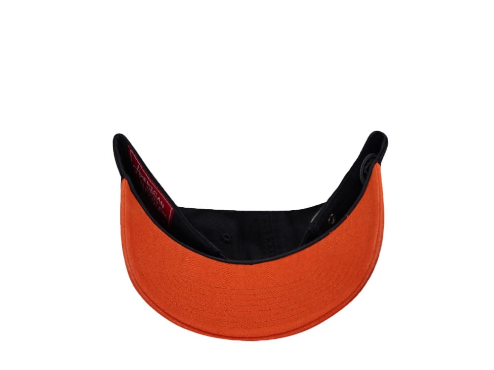 American Needle Anaheim Ducks Blue Line Black Snapback Gorra