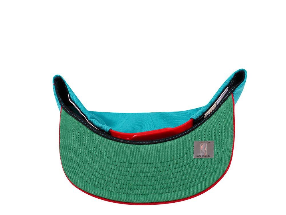 Mitchell & Ness Vancouver Grizzlies Hardwood Classics 2 Tone Snapback Gorra