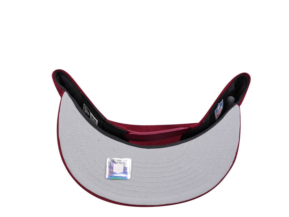 New Era Washington Commanders Maroon Classic Edition 9Fifty Snapback Gorra