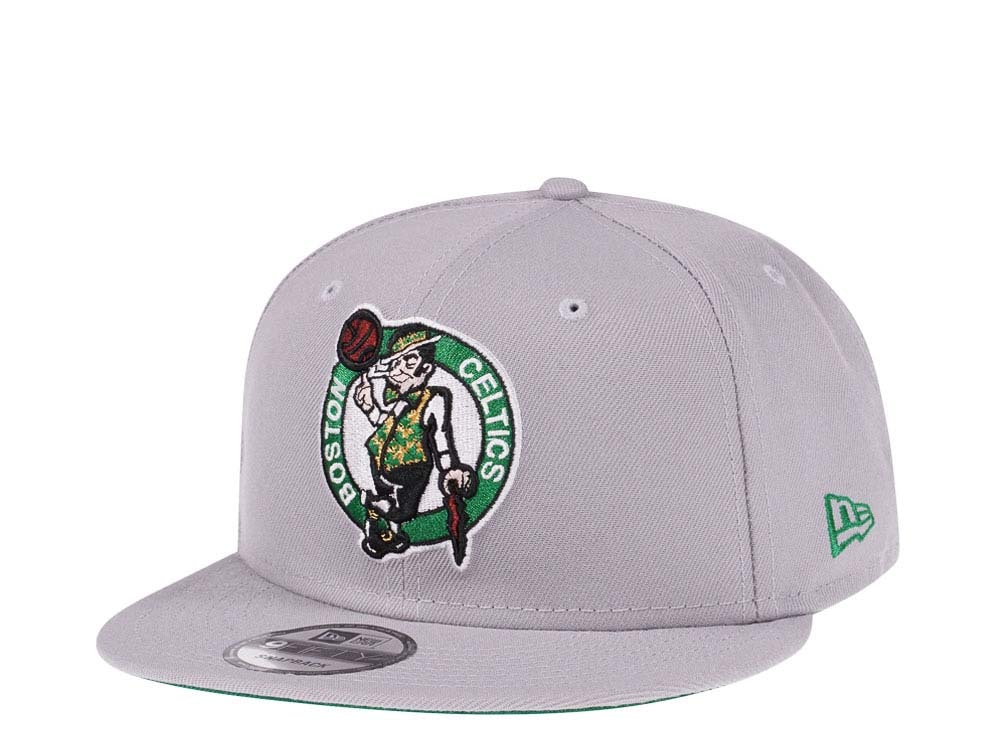 New Era Boston Celtics Fresh Grey Edition 9Fifty Snapback Gorra