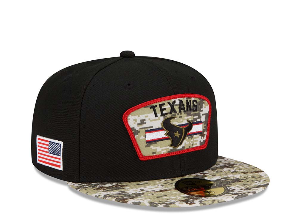 New Era Houston Texans Salute to Service 21 59Fifty Fitted Gorra