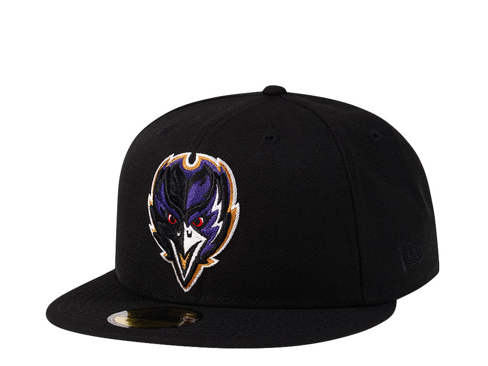 New Era Baltimore Ravens Black and Purple Edition 59Fifty Fitted Gorra