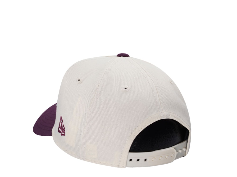 New Era Anaheim Ducks Circle Logo Chrome Two Tone Edition 9Forty A Frame Snapback Gorra