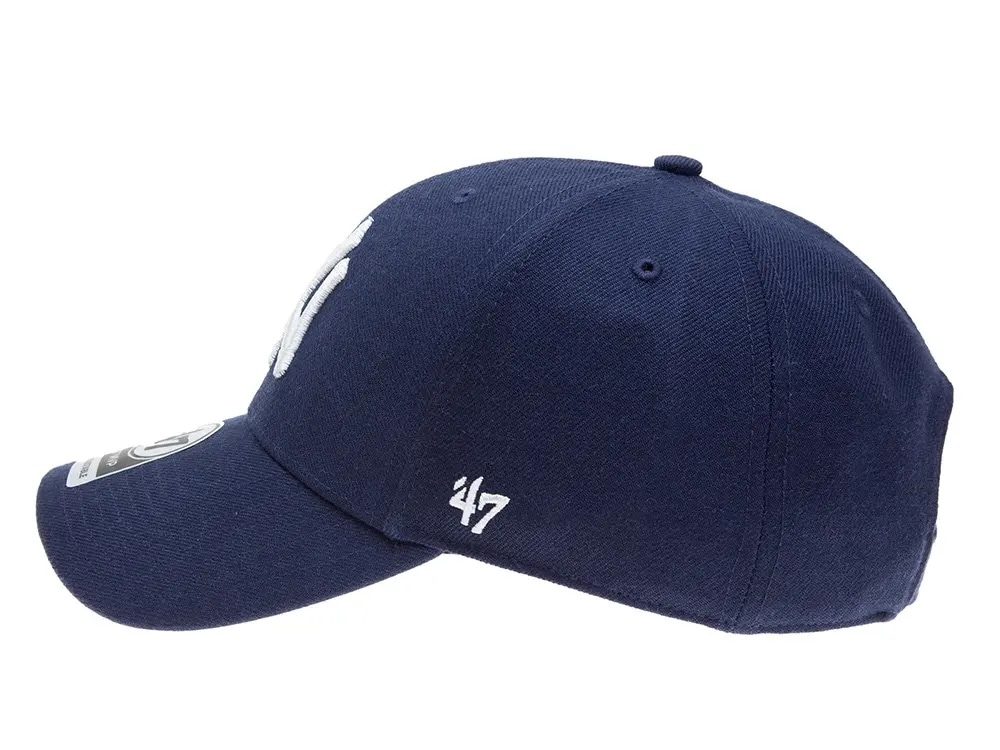 47brand New York Yankees Classic Curved Light Navy Strapback Gorra