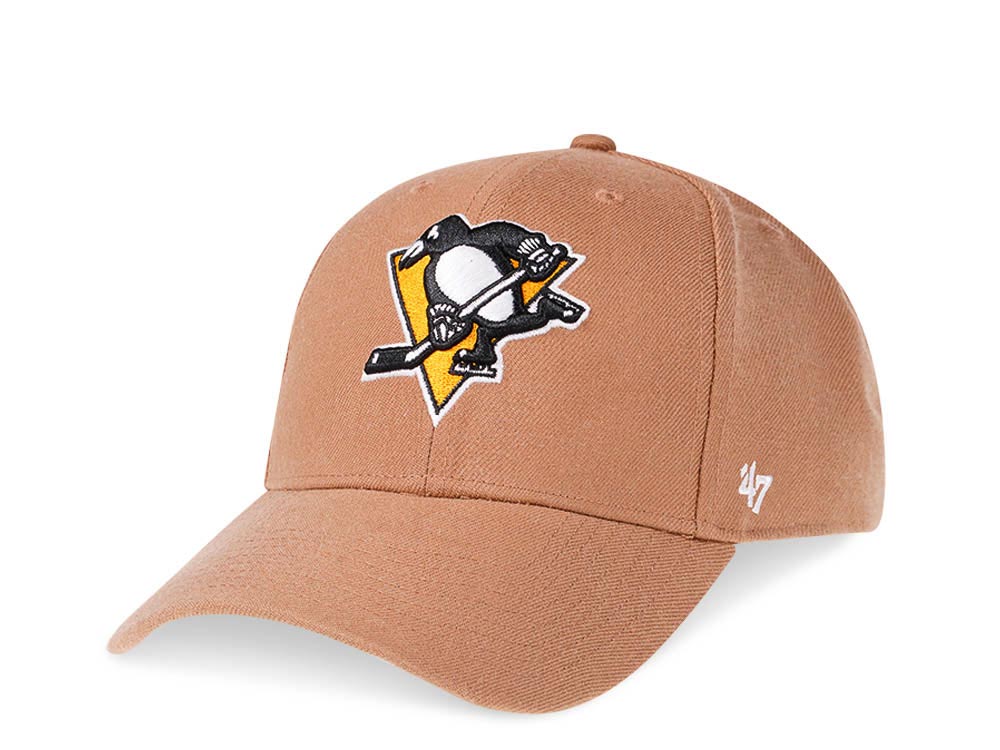 47Brand Pittsburgh Penguins Camel Classic Snapback Gorra