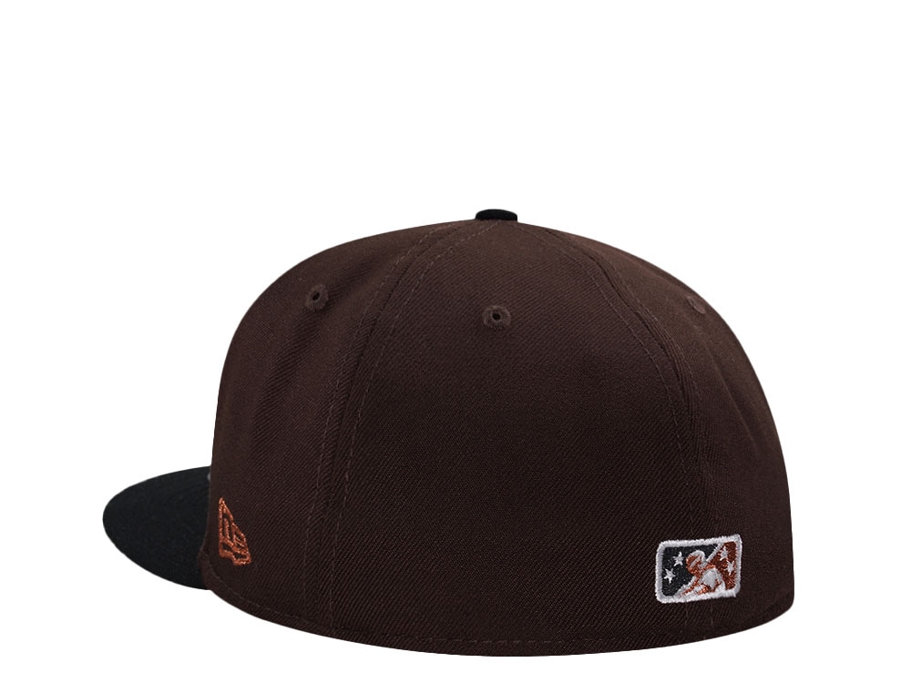 New Era Corpus Christi Hooks Rodeo Night Burnt Two Tone Edition 59Fifty Fitted Gorra