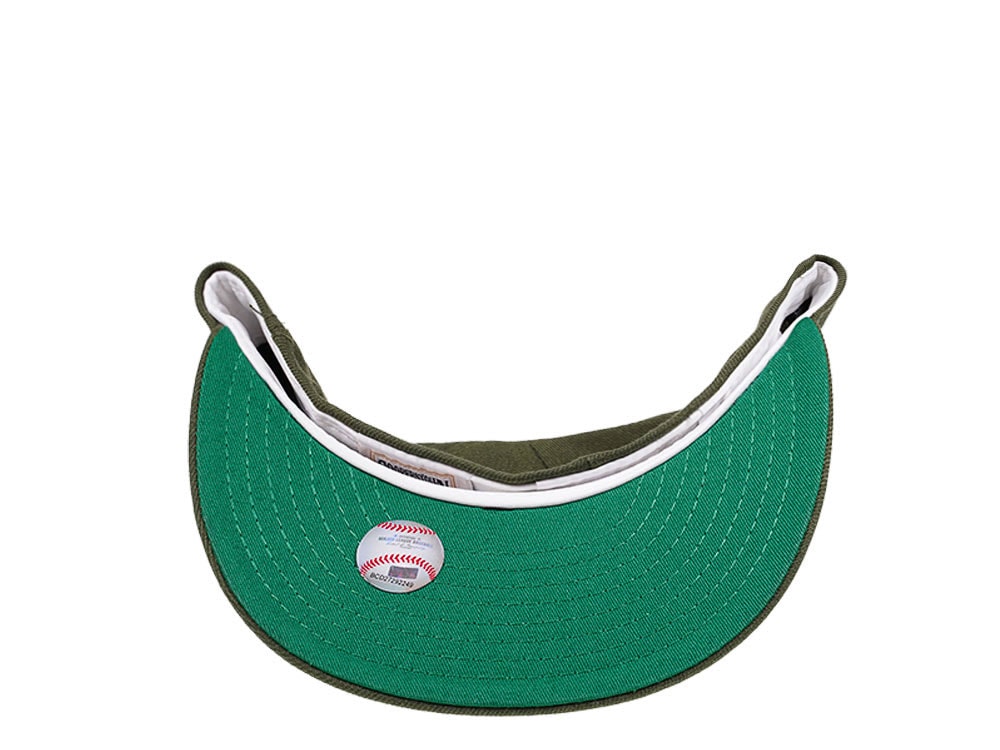 New Era Los Angeles Dodgers 100th Anniversary Rifle Green Edition 59Fifty Fitted Gorra