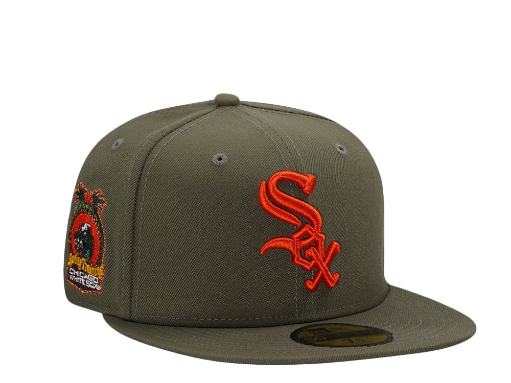 New Era Chicago White Sox Spring Training 1996 Olive Prime Edition 59Fifty Fitted Gorra