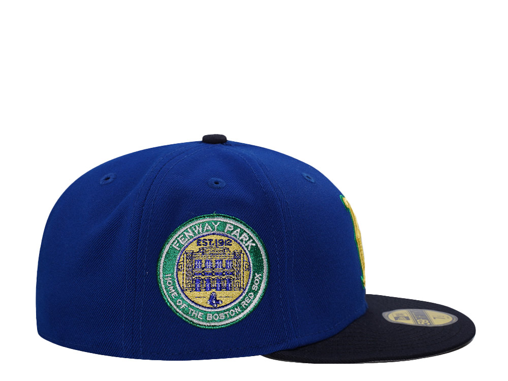 New Era Boston Red Sox Fenway Park Royal Blue Two Tone Edition 59Fifty Fitted Gorra