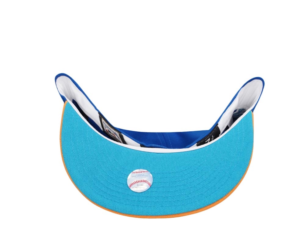 New Era Toronto Blue Jays 25th Anniversary Cool Blue Two Tone Edition 59Fifty Fitted Gorra