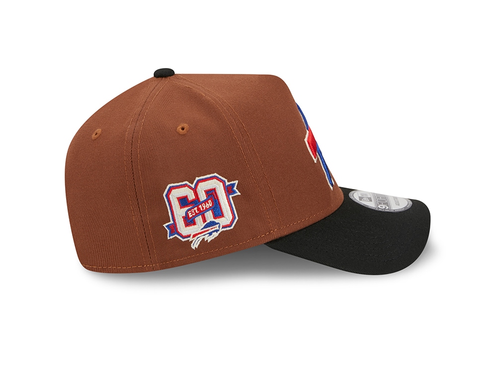 New Era Buffalo Bills 60th Anniversary Harvest Two Tone 9Forty A Frame Snapback Gorra