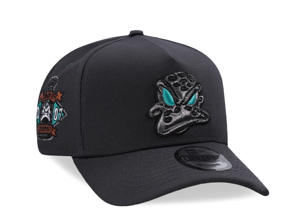 New Era Anaheim Ducks Stanley Cup 2007 Anthracite Prime Edition 9Forty A Frame Snapback Gorra