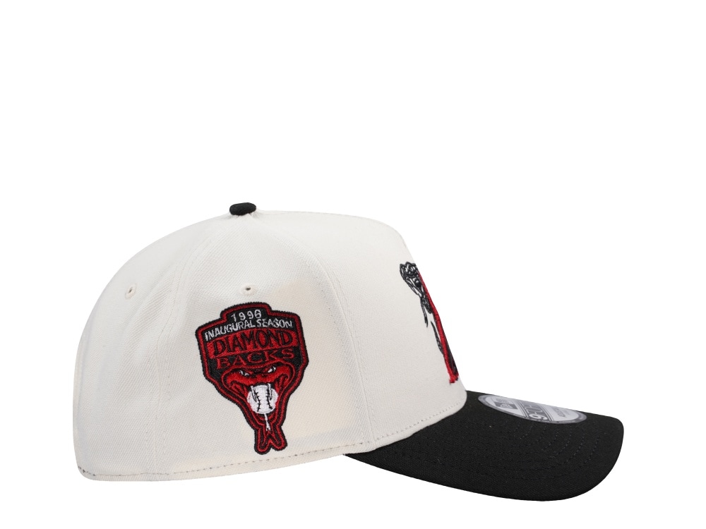 New Era Arizona Diamondbacks Inaugural Season 1998 Metallic Chrome Two Tone Edition 9Forty A Frame Snapback Gorra