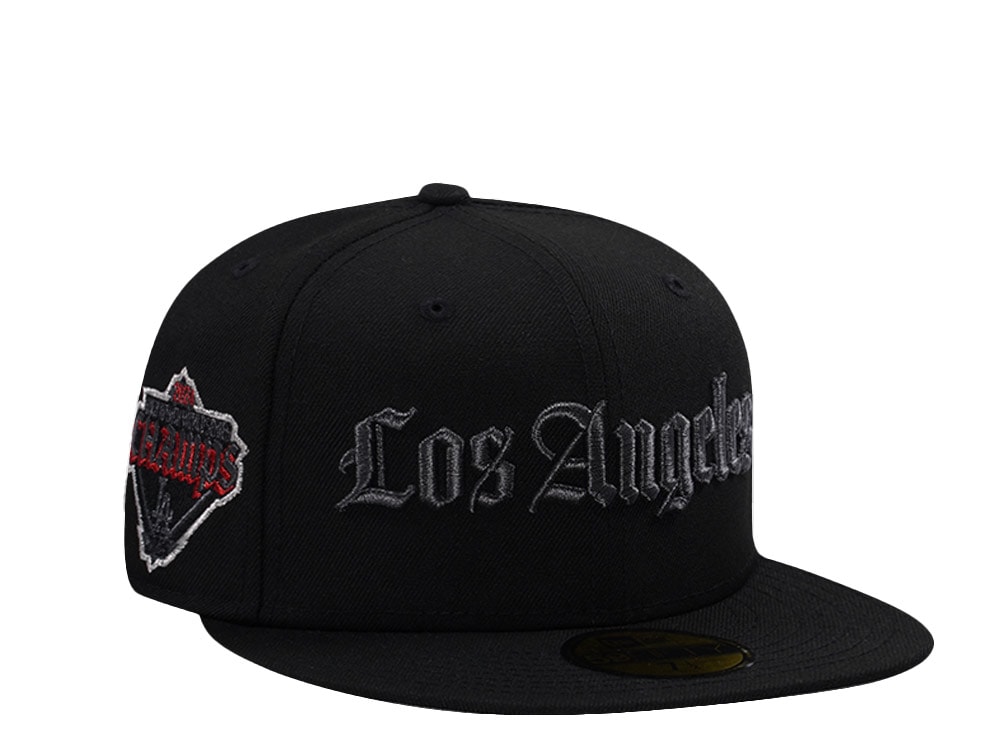 New Era Los Angeles Dodgers 24x World Series Champion Black Prime Edition 59Fifty Fitted Gorra