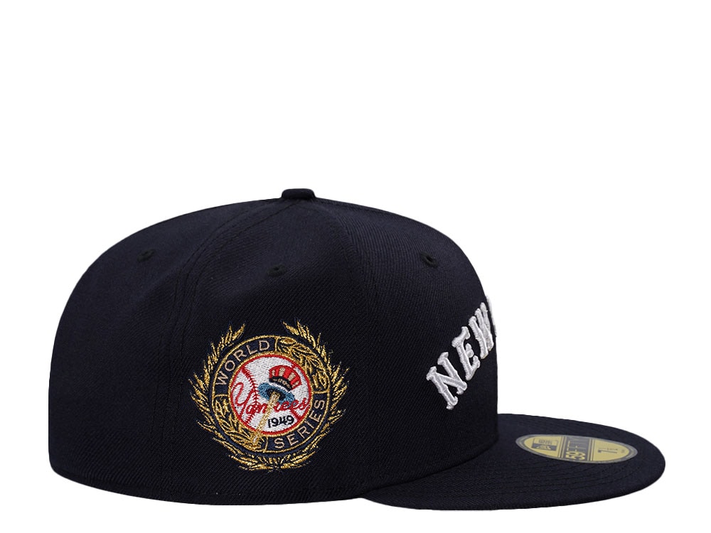 New Era New York Yankees World Series 1949 Navy Prime Wool Edition 59Fifty Fitted Gorra